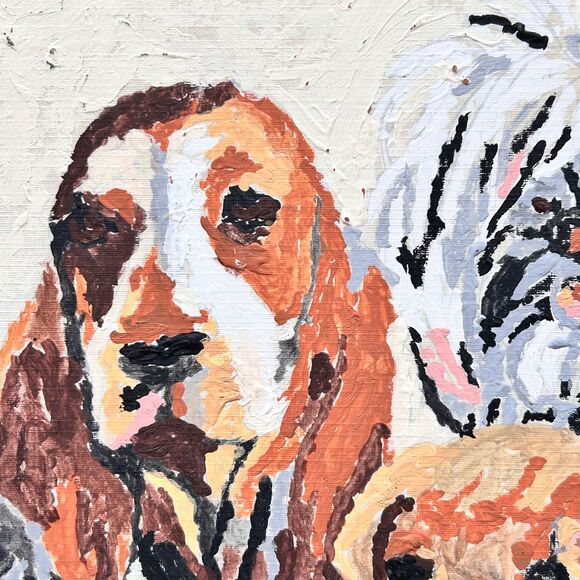 Oil Painting by Amateur Artist Folk Art - Picture 4 of 7